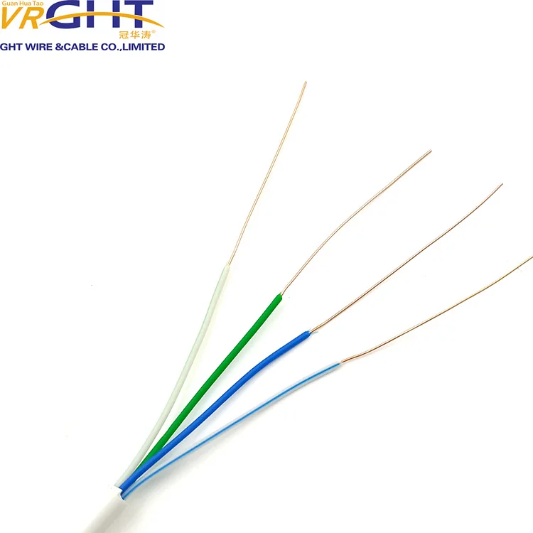 cat3 telephone cable Cat5e utp 26AWG 2 3 4 6 pairs twisted telephone cable wire 99.99% Pure Copper/CCA indoor outdoor