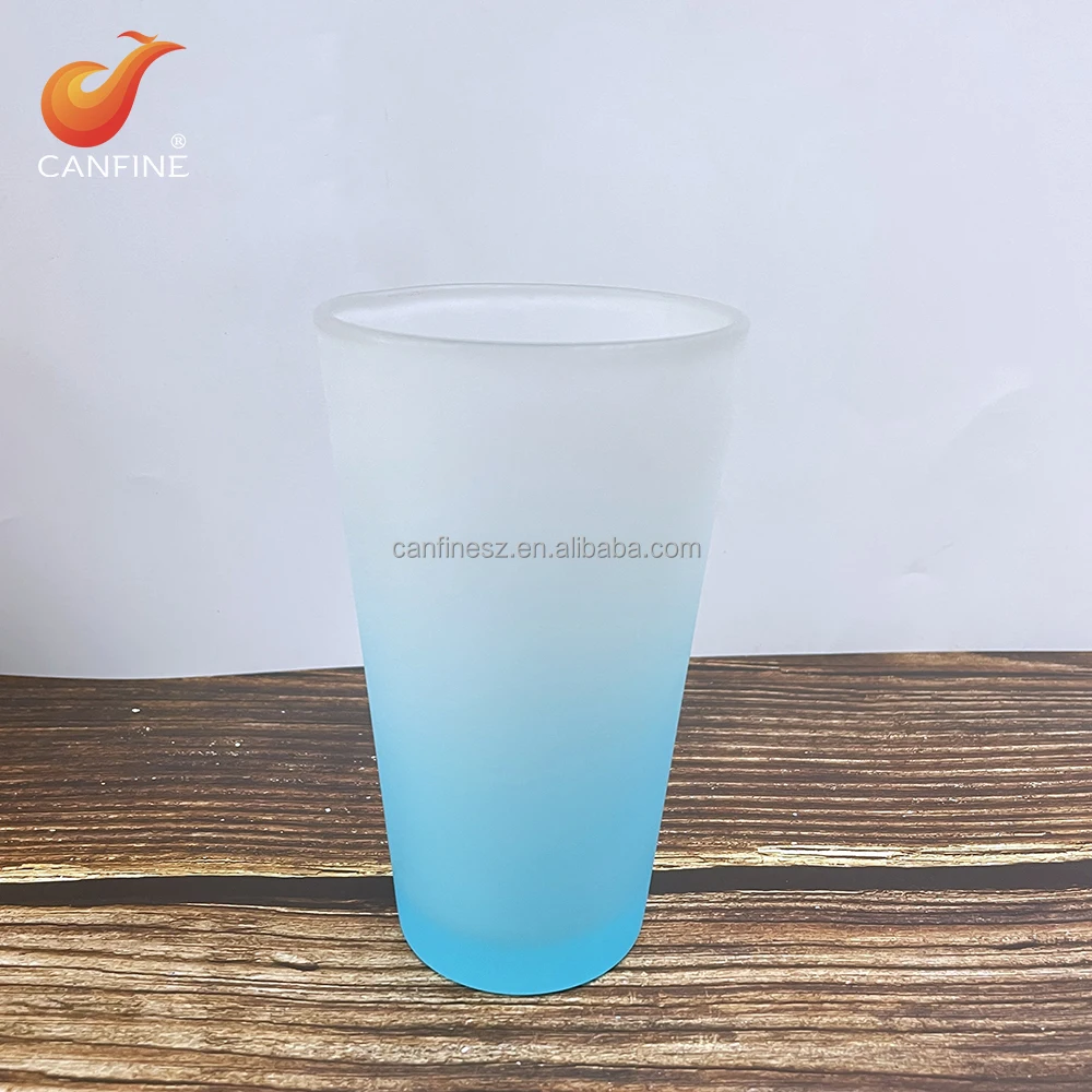 High Borosilicate Glass Home Glassware Glass Water Juice Cups Tumbler Decal Printing Drinking Glass Mug