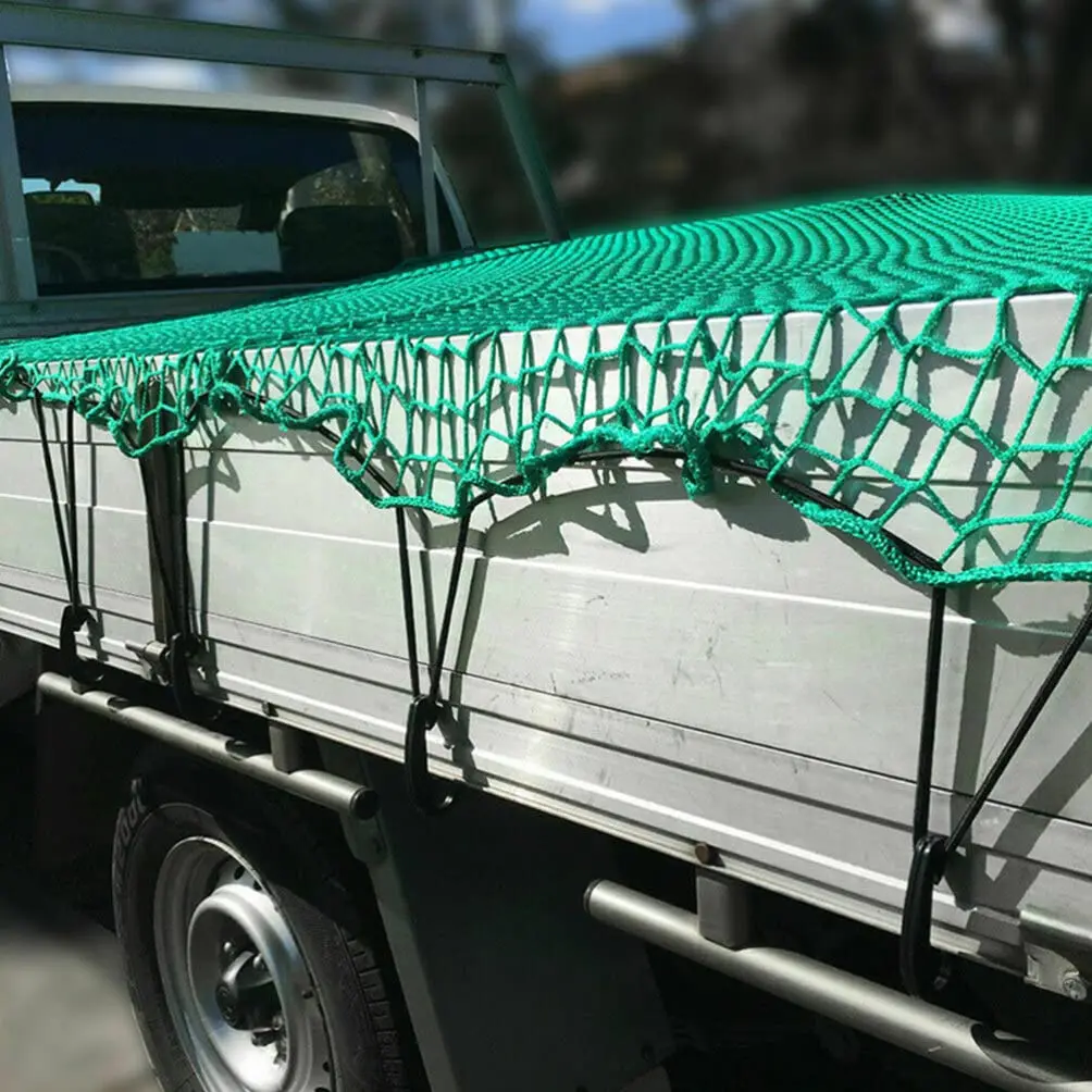 Custom 120cm*180cm Webbing Net Polyester Cargo Net for Pickup Truck Bed Load Security Webbing Net Polyester
