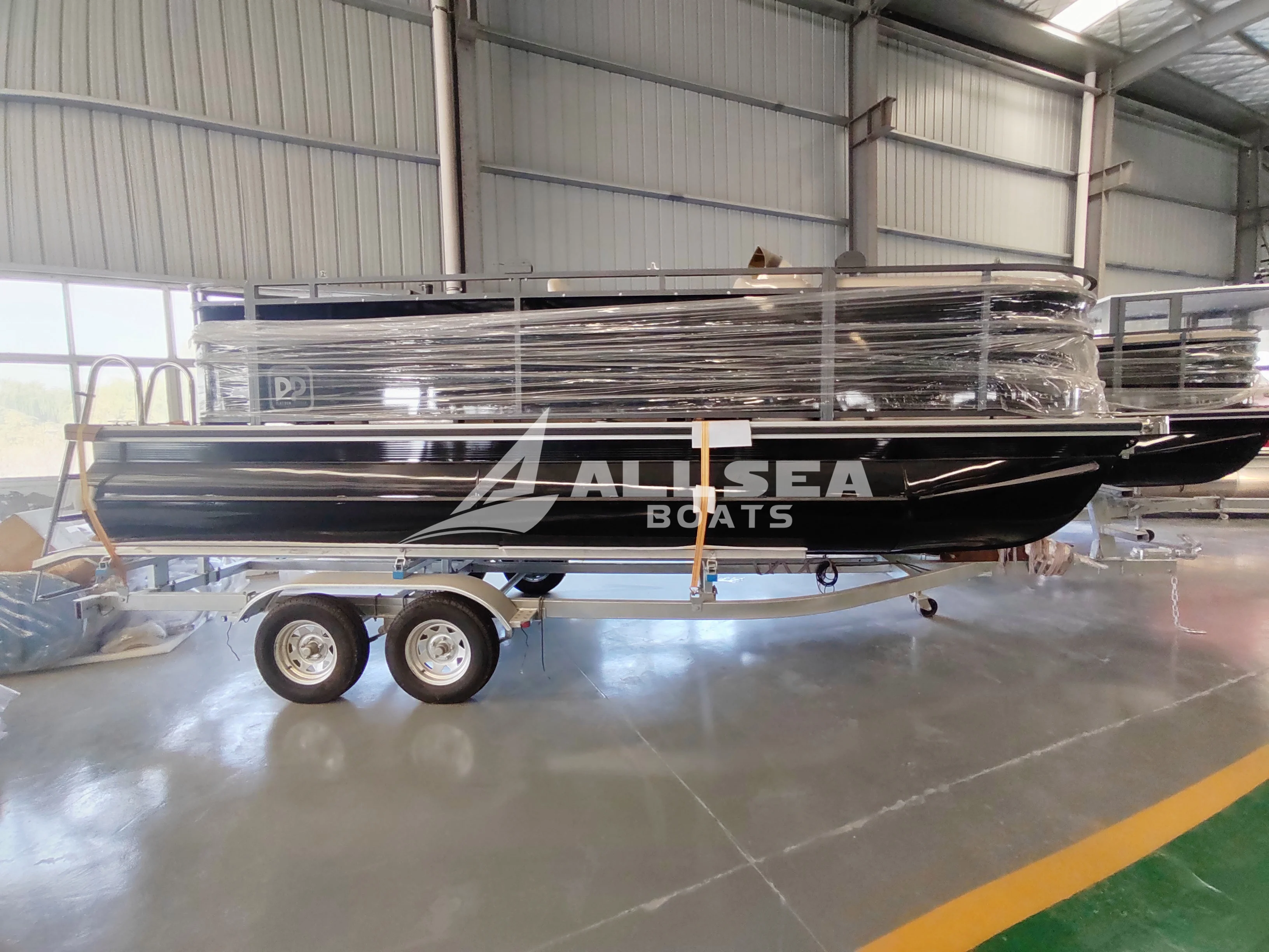 Allsea hot selling 15ft 4.6m Aluminum Pontoon Boat Made in China high quality factory with best price
