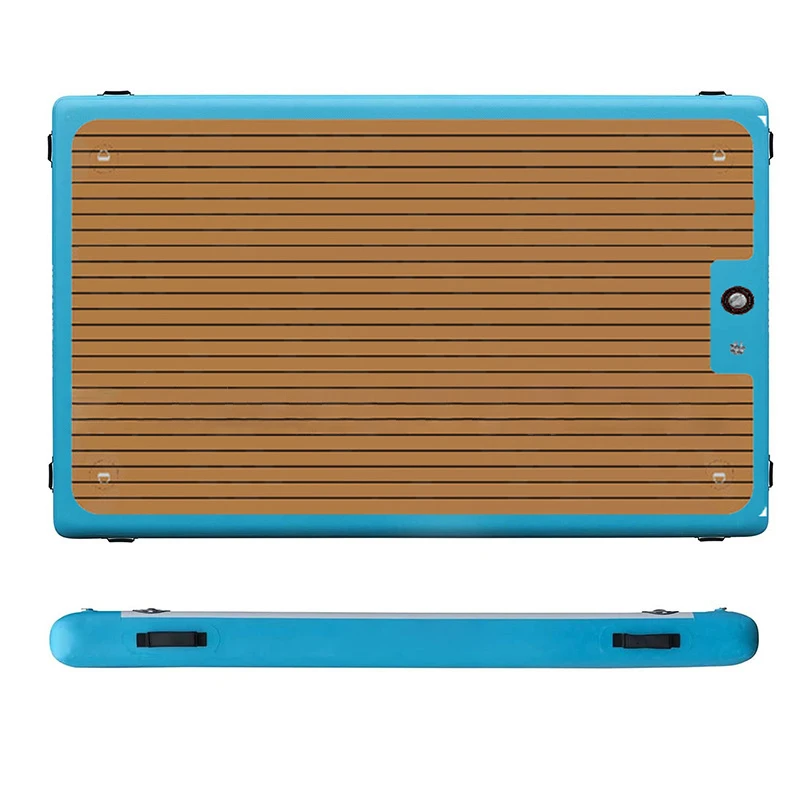 Customized Inflatable Floating Pontoon Dock Jet Float Yacht Fishing Inflatable Floating Dock