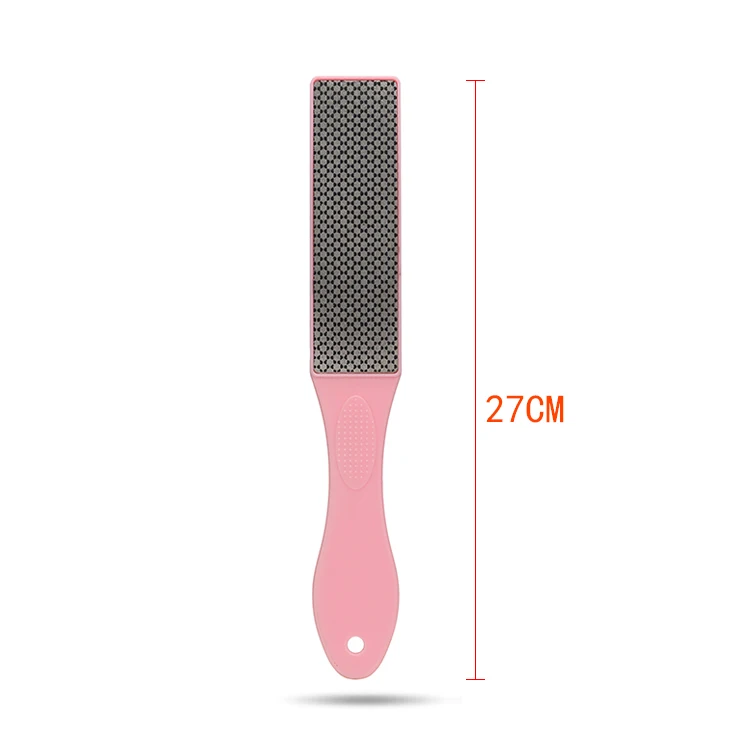 New Trending Pedicure Products Double Side Foot File with Long Handle