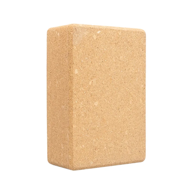  high density block yoga cork 100% in 3*6*9 inch