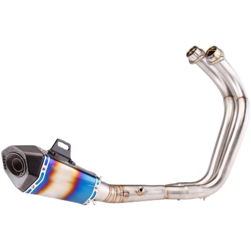Full  Motorcycle Exhaust System Slip on Yoshimura Muffler Escape For  MT07 2014-2021 years