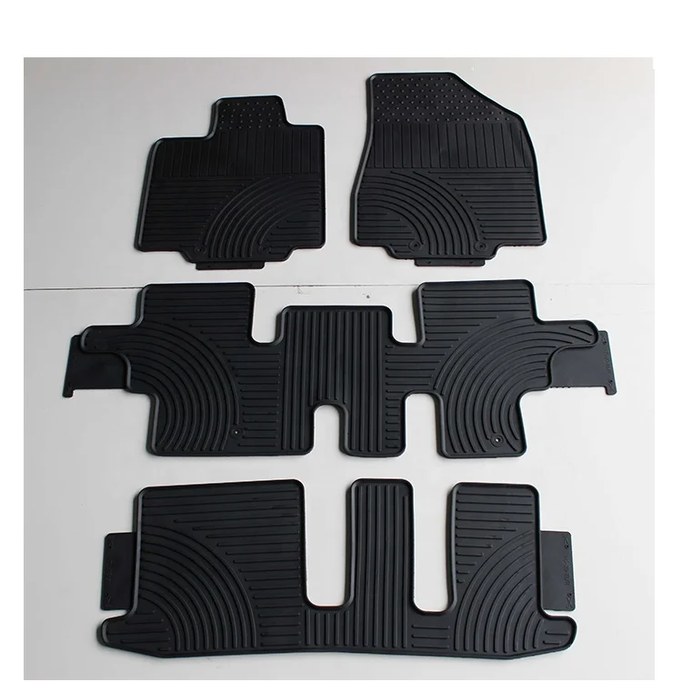 Fit for NISSAN PATHFINDER 2012-2021 Full set position Odorless car floor mat(2012 2013 2014 2015 2016 2017 2018 2019 2020 2021)