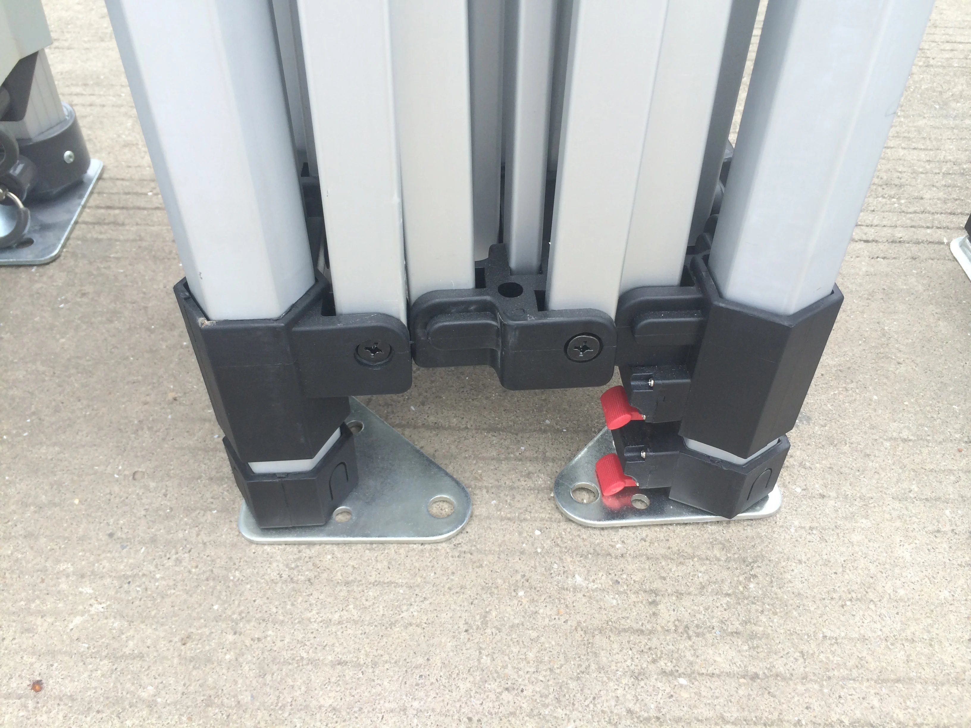 Shop 10x10ft folding trade show canopy tent frame with custom printed tent top plus 1 back full wall and 2 half side