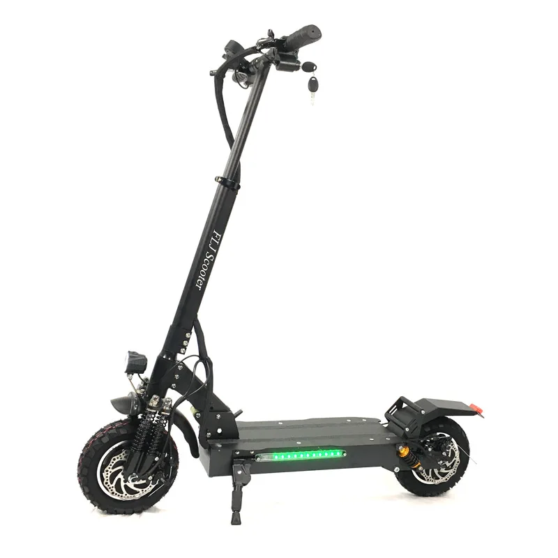 FLJ Chinese wholesale prices 10 inch electric scooter 52v 2400w folding electric scooters for adults