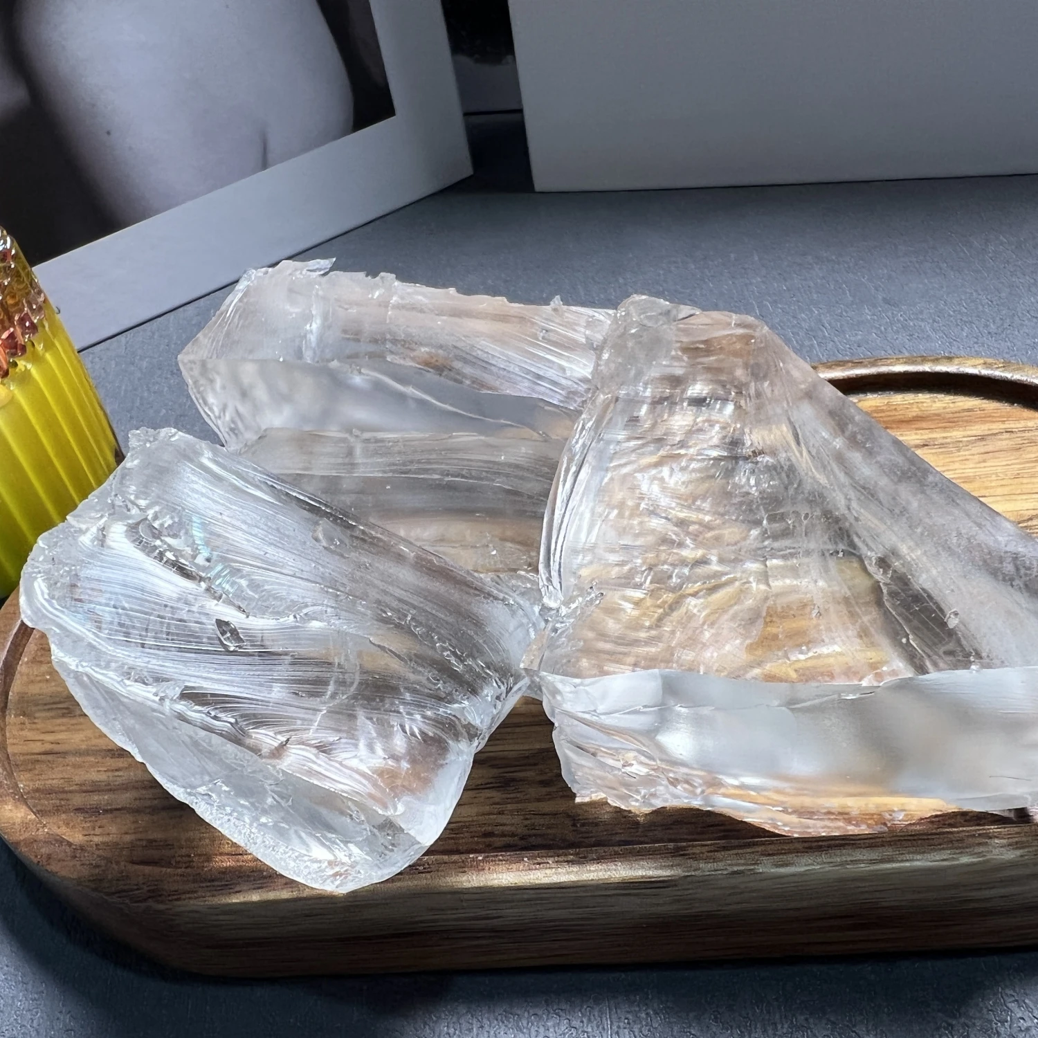 Manufacturer Direct Wholesale High Transparent Smokeless Crystal Candle Jelly Gel Wax For Diy Scented Candle Making Oem