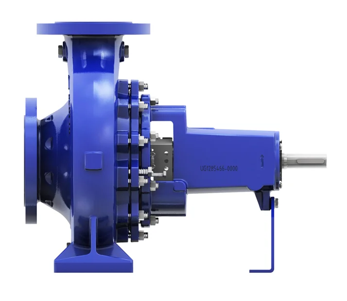 KSB Single-Stage Horizontal Electric HVAC Pump ETN 065-040-125 Centrifugal Clean Water With Extended Coupling