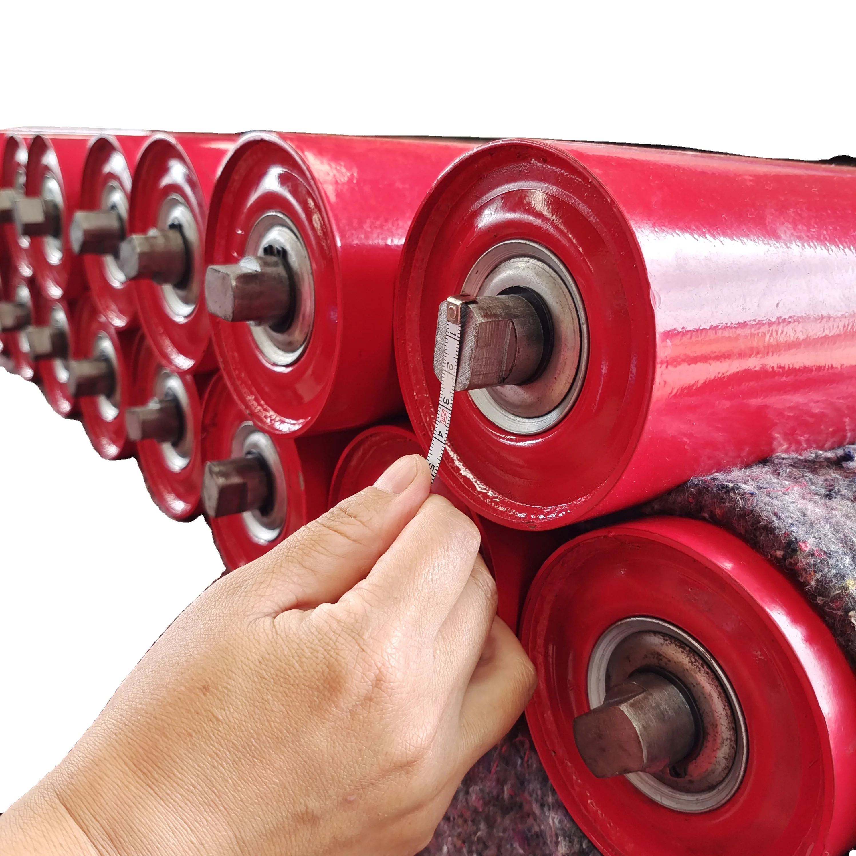 2022 hot sale nylon and hdpe conveyor roller anti corrosion rollers uhmwpe rollers idler