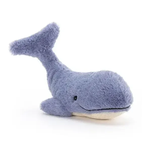 Custom Ocean Animal Soft Lifelike Whale Plush Doll Whale Stuffed Plush Toys for Children