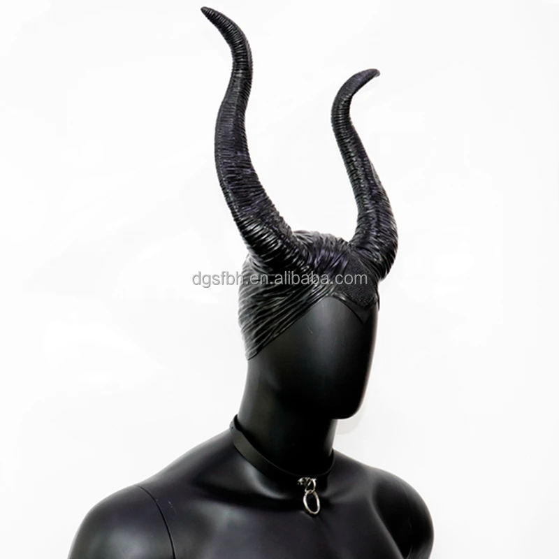 Black Witch Cowl Halloween Headdress for Women Witch Costume Fashion Hat,Luxury Prom Wizard  Changing Dress Up Cosplay Helmet