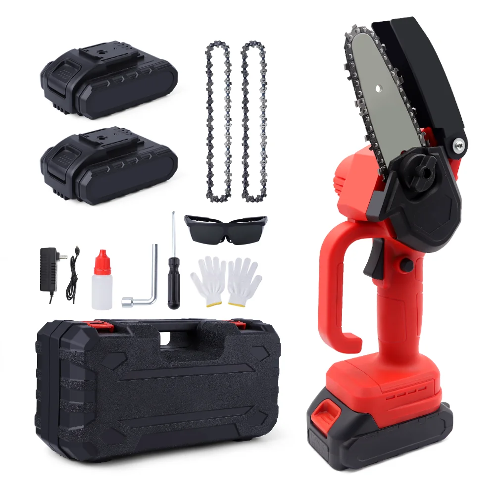 Оптовая продажа дешевые запчасти для цепной пилы портативная мини-электрическая бензопила левой руки