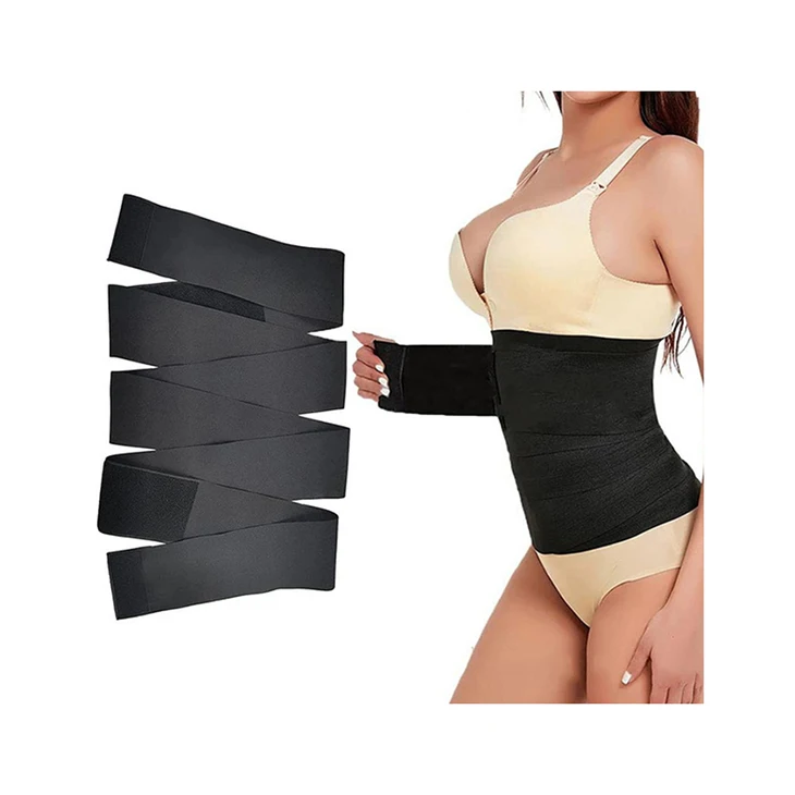 High Quality Bellyband Packaging Fat Loss Belt Adjustable Abdominal Belt Waist Trainer Shaper For Women