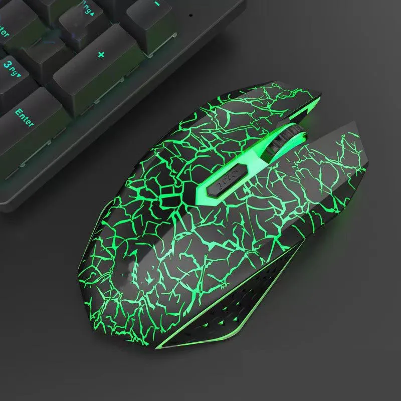 2.4ghz Wireless Gaming Mouse 2400dpi Built-in Battery Rechargeable E-sports Computer Accessories Game Mouse