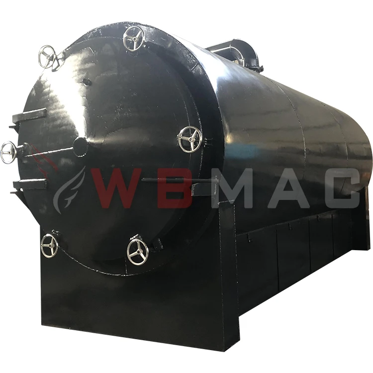 Environmental protection horizontal carbonization furnace