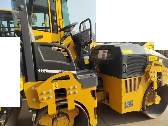 Used 4 tons XMR40 mini road roller made in China for country road construction sold in Vietnam