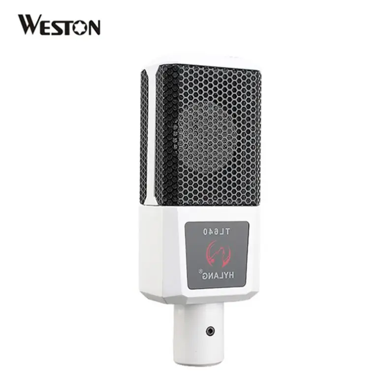 weston-V87F 26mm large diaphragm Microphone Podcasting Studio Recording Condenser Mic Kit 48V Phantom XLR Microfones