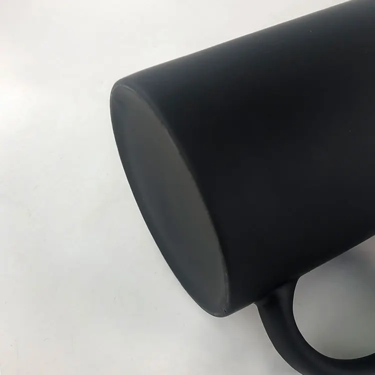 High Quality Round Handle Matt Magic Mug Color Changing Mug