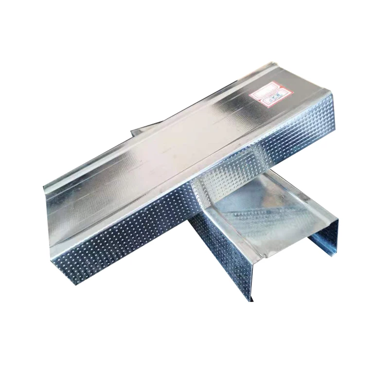 2022 new type hot dipped galvanized metal studs track for drywall partition