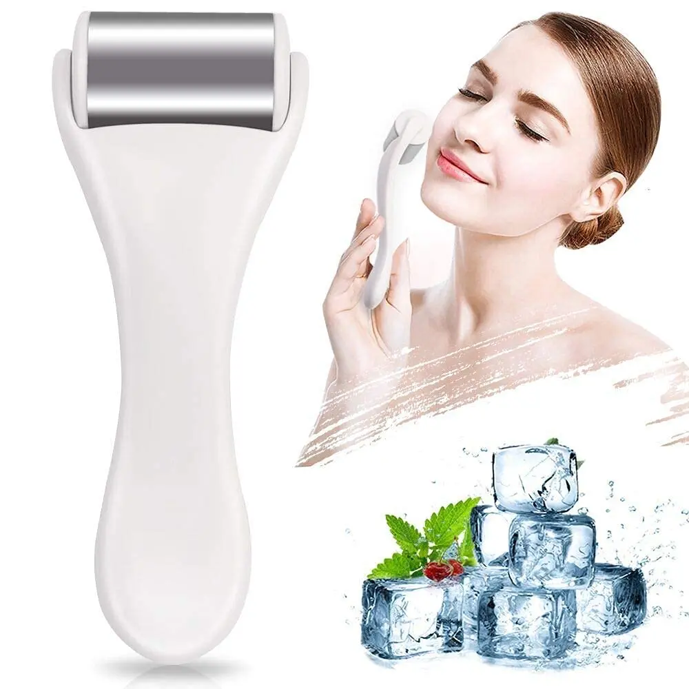 New Skin Care Tools Stainless Steel Face Roller Mini Eye Neck Massager Facial Lift Cooling Ice Roller for face