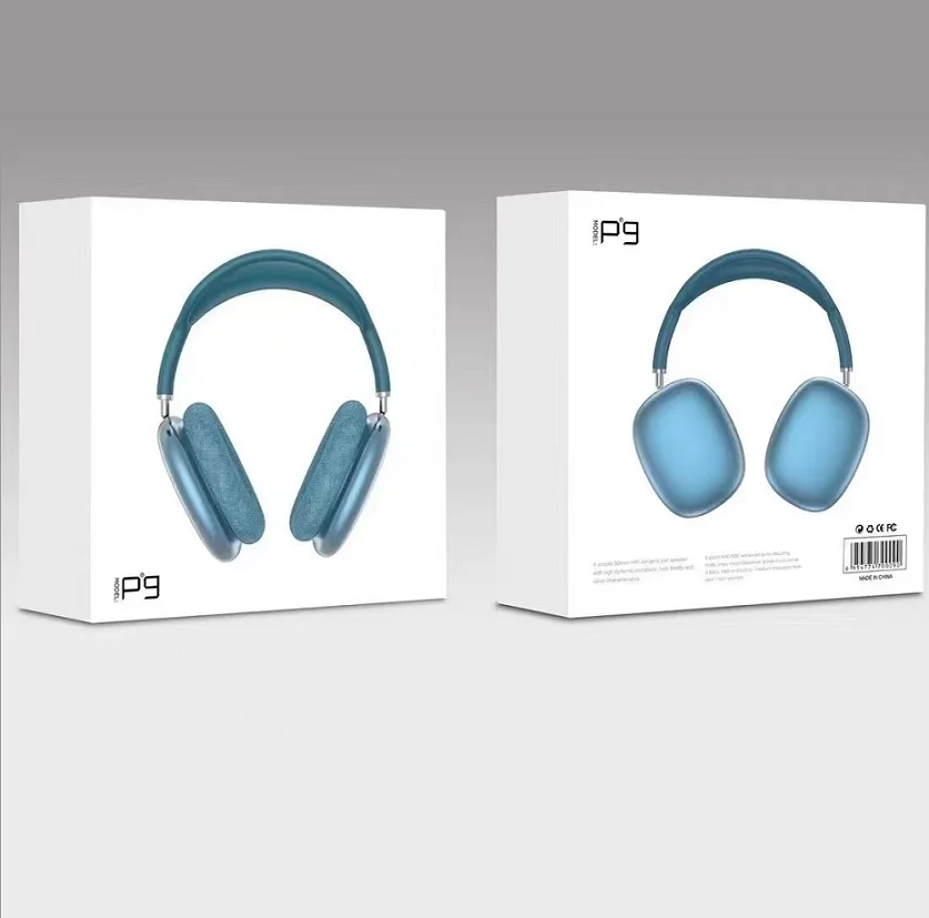 P9 Wireless Bluetooth Headphones With Microphone Noise Canceling TWS Earbuds Gaming Headset Stereo HiFi Earphones