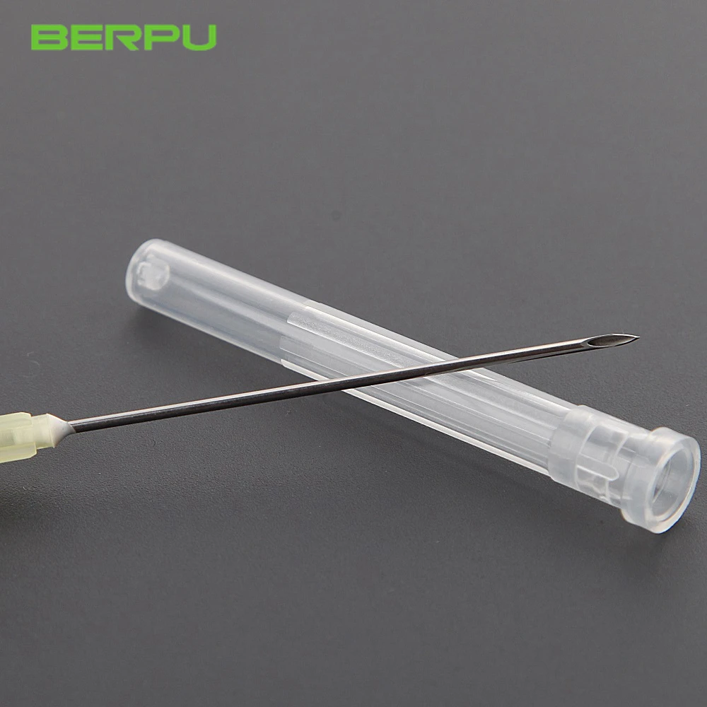 Factory Direct Supply Sterile Hypodermic Needle Extra Fine and Sharp Needles 21g 23g 25g 27g For Virtually Painless Injection