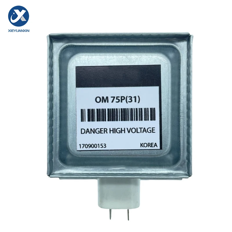Новый бренд для Samsung 1 кВт алюминиевый магнетрон микроволновой печи Om75p(31) оригинальный 1000 Вт запасные части промышленный