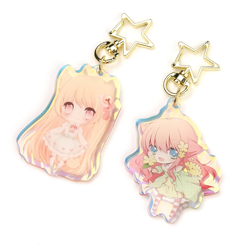 Personalized Cool Custom Logo 3D/2D clear epoxy keychain gift decorate taekwondo milk keychain manufacturers