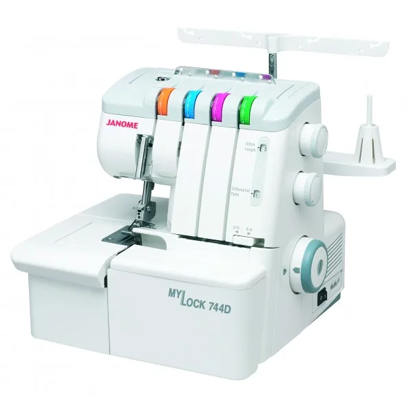 Janome 744D Serger/Overlocker Threading machine