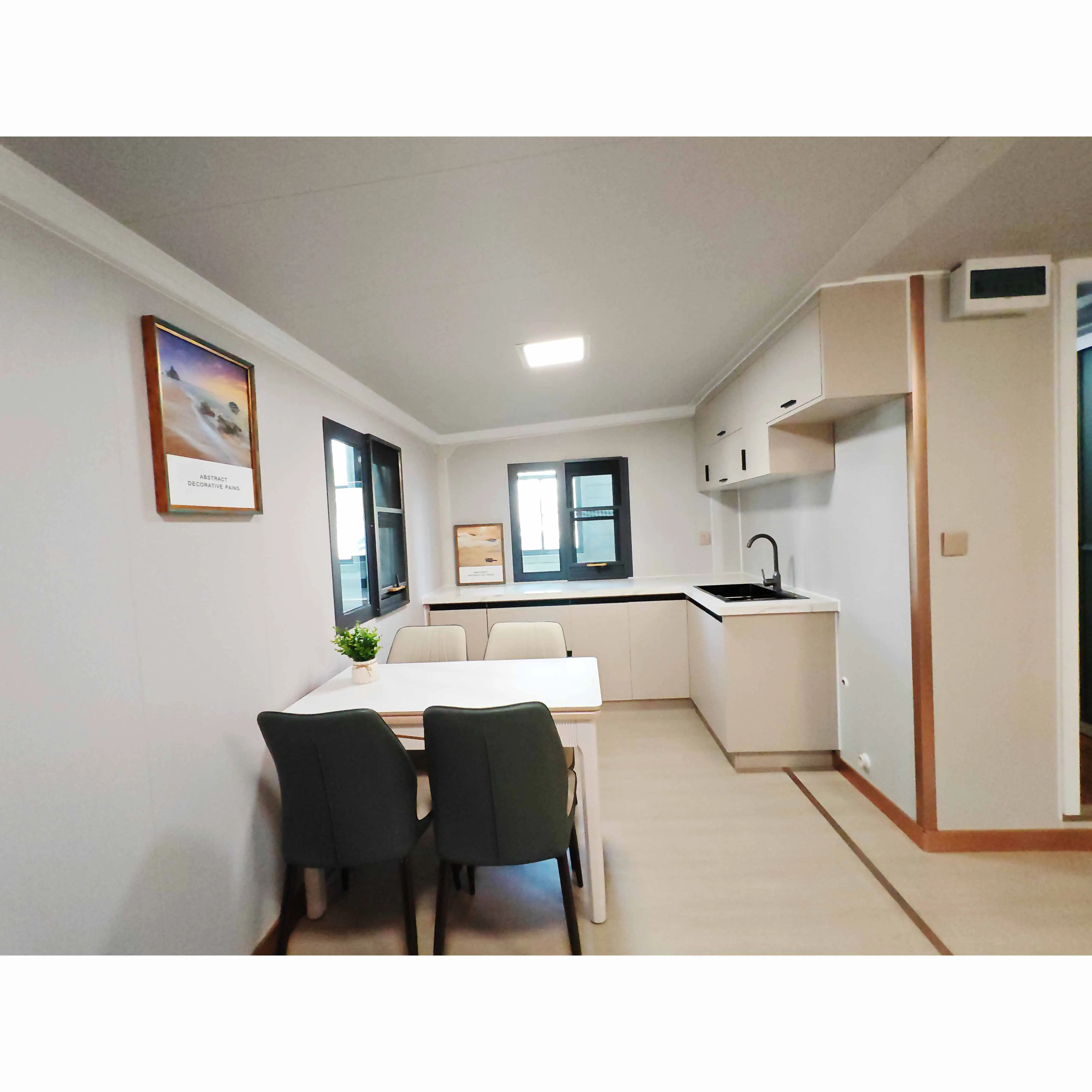 Foldable 2-bedroom portable modular home 20 feet 40 feet expandable folding container room