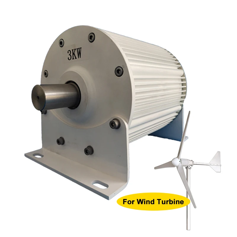 CE low speed generator 3 phase 1kw permanent magnet generator for wind turbine