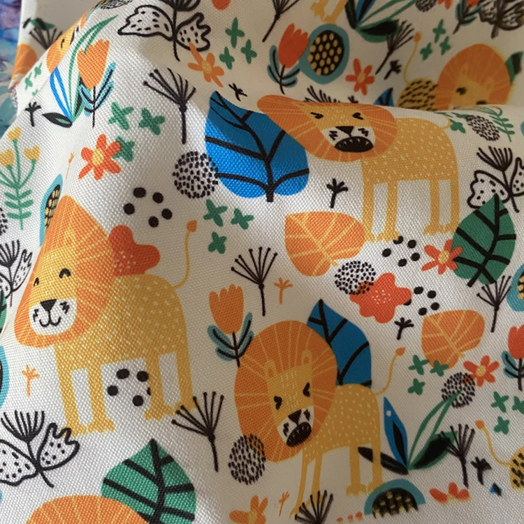 free samples customized low moq digital printing printed cotton canvas