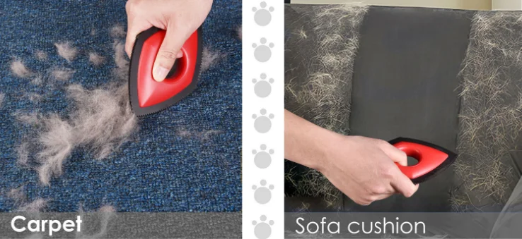 Pet Dog Cat Hair Remover Portable Lint Roller Cleaning Fur for Sofa Carpet Car Seat Clothing