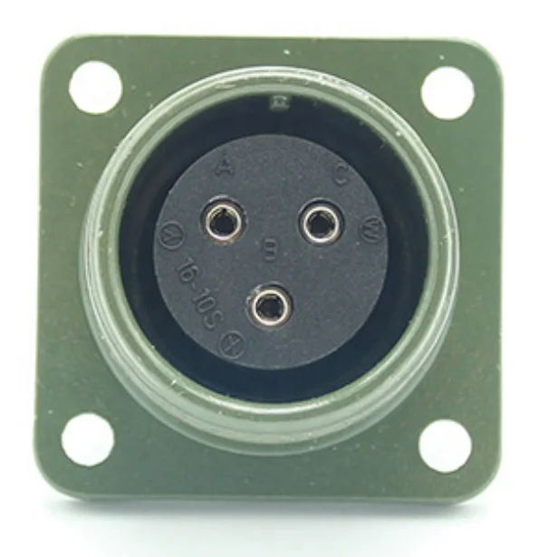 [GIET]3102 16S 10P male seat 3-core diameter 22mm Amphenol 5015 connector 2pin 3pin 4pin military connector