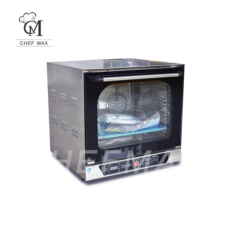 Коммерческая многофункциональная электрическая полнофункциональная печь с циркуляцией горячего воздуха мощностью 2 кВт с распыли