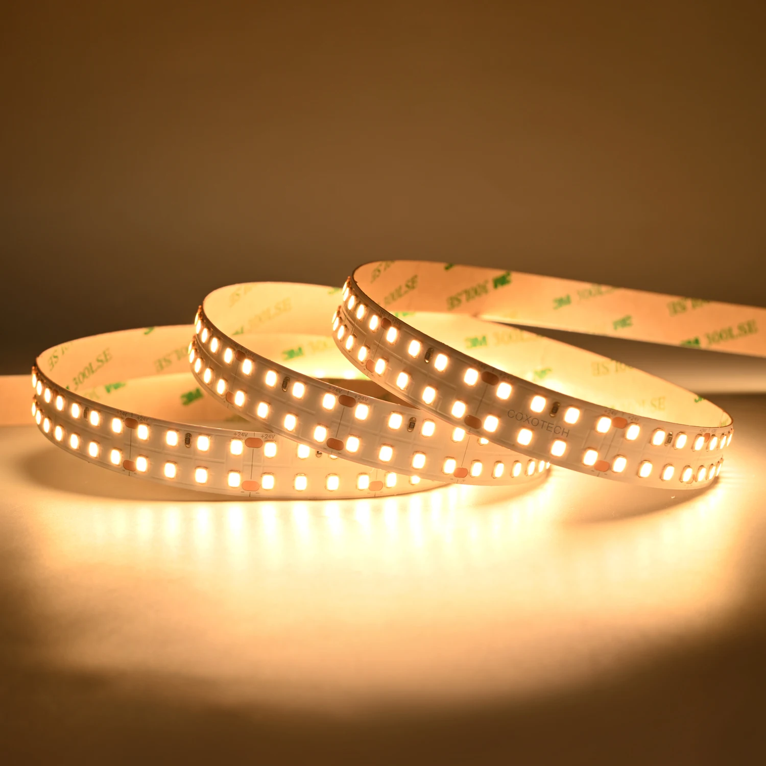 272led Double Lines 140Lm/W High Efficiency 2835 LED strip COXO