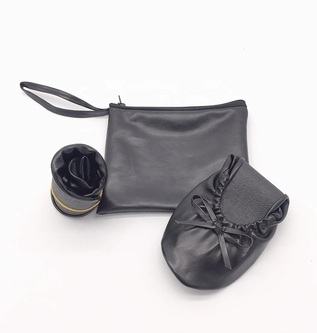 Cheap wedding gift Custom Printing logo women roll up shoes for vending machine