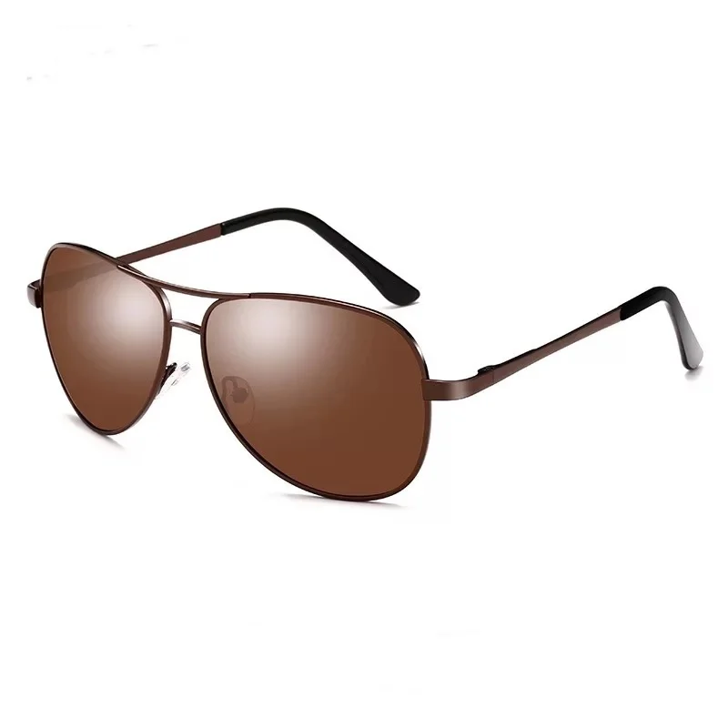 Hot sale pilot sun glasses polarized photochromic lens men sunglasses
