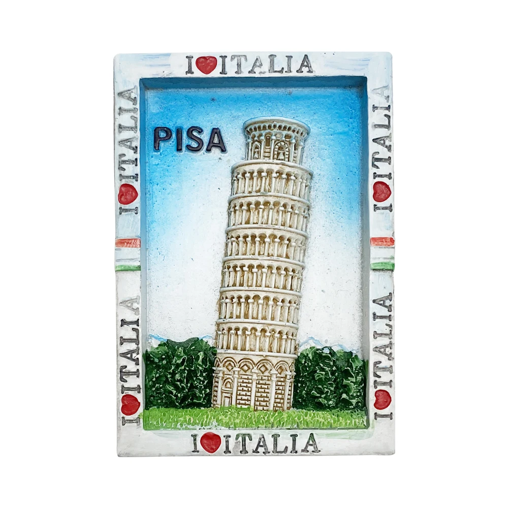 Wholesale Countries Travel Tourist Souvenir Gifts Creative 3D Tourist Souvenir Fridge Magnet Customised