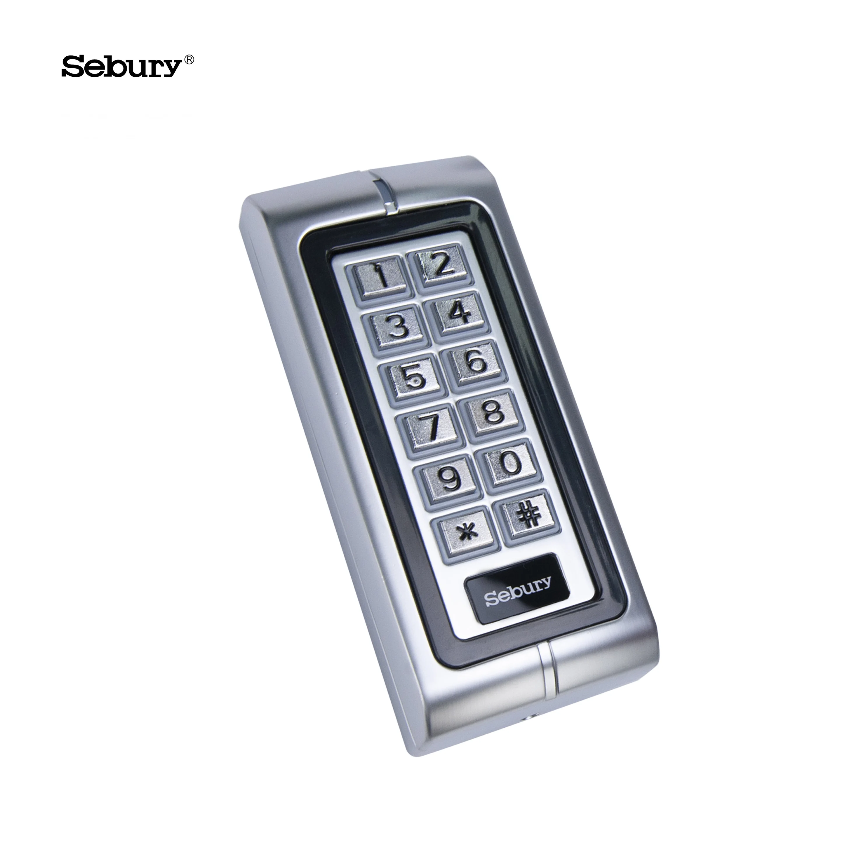 Sebury Metal Keypad PIN RFID Reader Price Waterproof RFID Card Reader / id EM Card Reader for Access Control