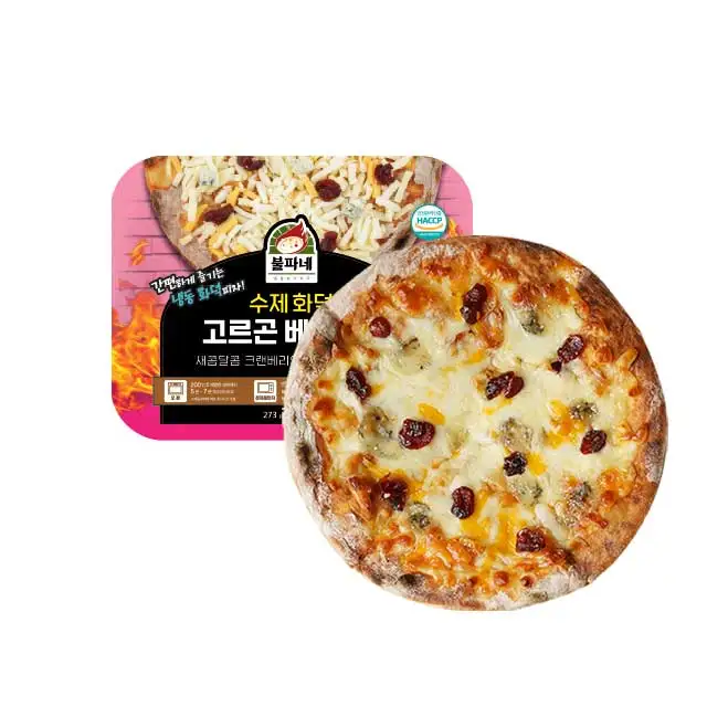 Oven Baked frozen Pizza Bulpany firepot handmade Gorgon berry Pizza Made in Korea Bulk Order Available