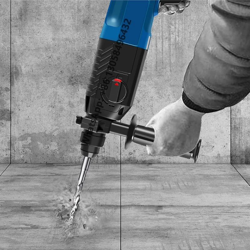 Hot Sale Professional Hammer/Drill/Pickaxe 3 in 1 Household 3 Functions Electric Rotary Hammer Drill for Metal Concrete Drilling