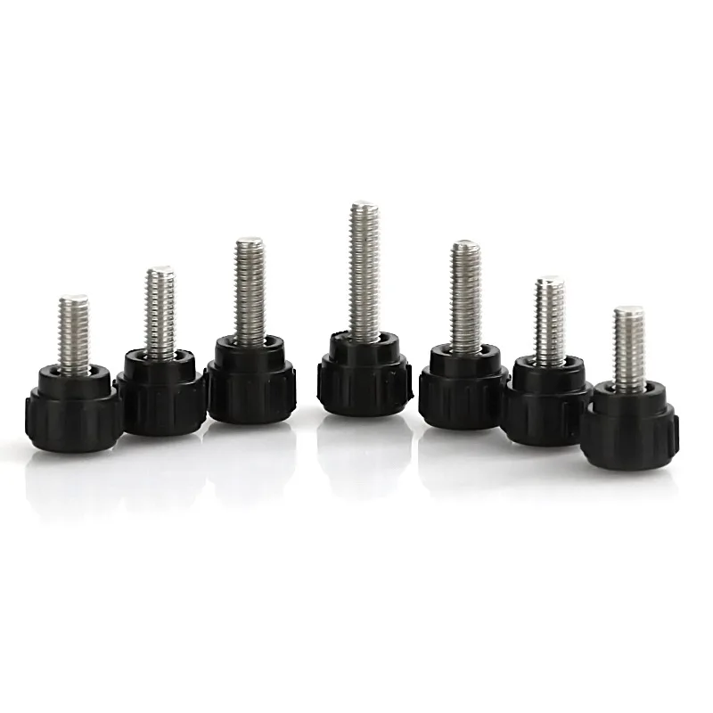Fast Delivery Star Bakelite Head Knobs Plastic Knob Ball Plum Handle Pentagram Screw Plasticthumb