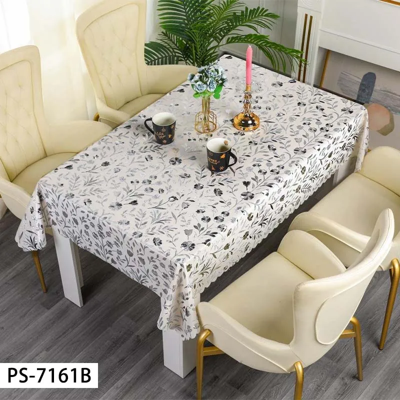 Kinshun Durable and Easy-to-Clean PVC Covering for Superior Protection Against Water and Stains Oil Tablecover