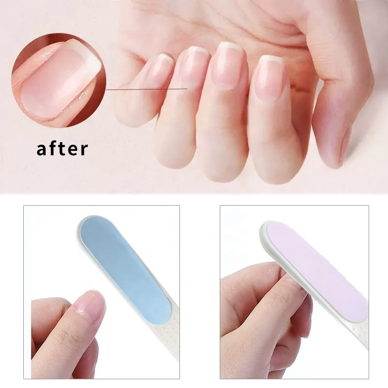LMLTOP factory direct premium private label personalized professional nail files reusable nail file polishing strip C0323