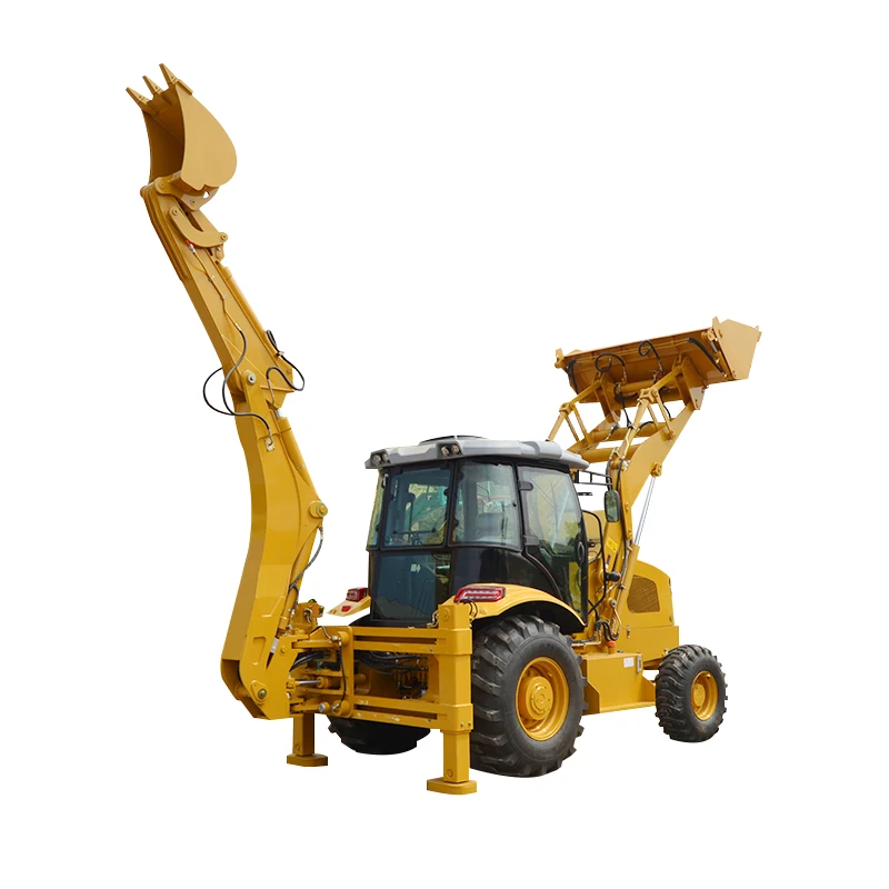 New Style Engineering Machine Hydraulic Loader Backhoe Loader Excavator For Sale