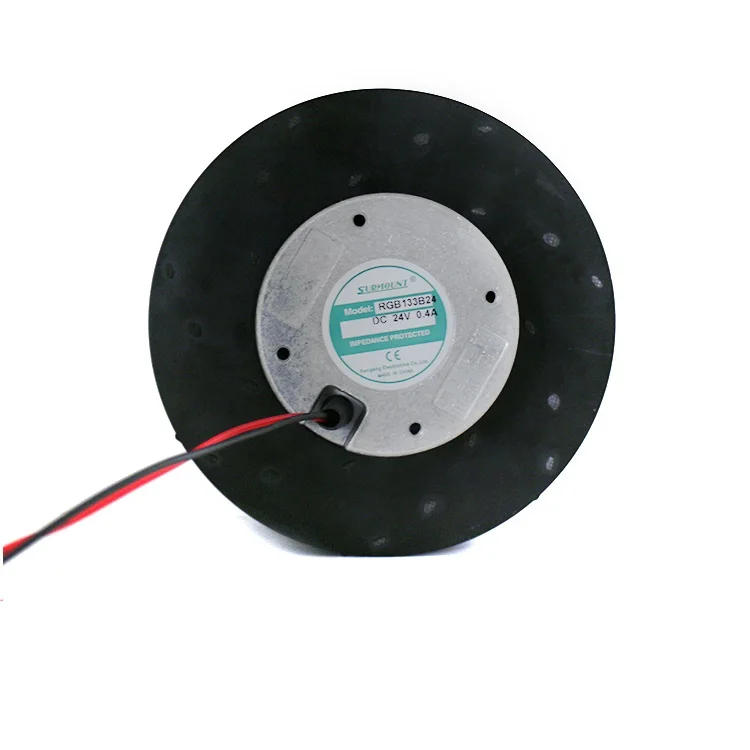 133X133X91Mm Low Noise Blower Fan Axial Flow Fans Exhaust 24 Volt Brushless Dc Cooling Fan