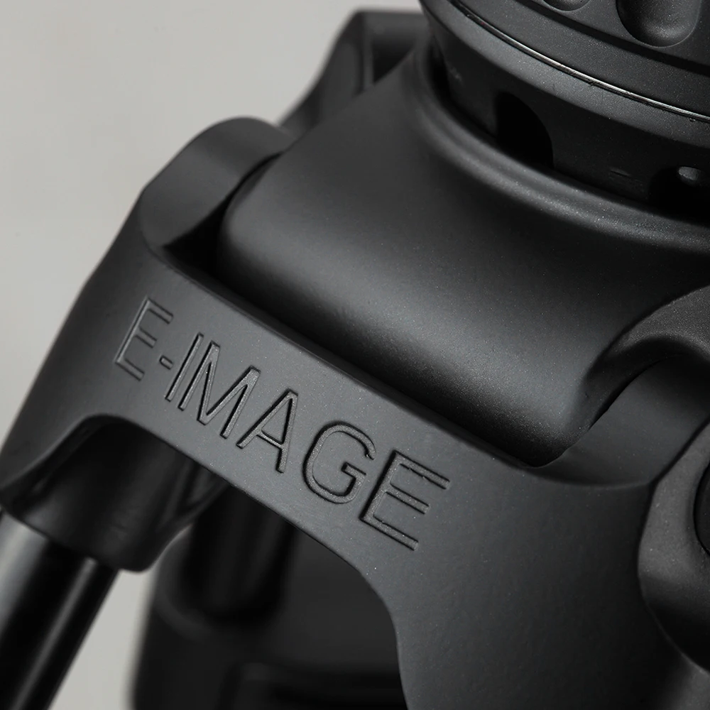 E-IMAGE  EG20A 100mm bowl Professional Aluminum Video Tripod with fluid head for broadcasting video shooting