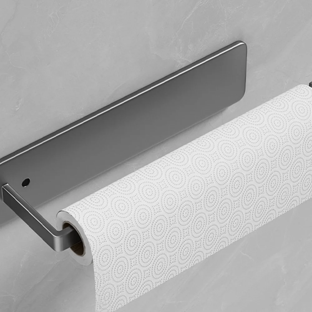 Lakeso kitchen accessories gadgets gold living room storage rack kitchen roll paper holder standing toilet paper towel holder